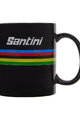 SANTINI šálky - UCI WORLD CHAMPION MUG - černá