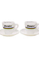 SANTINI šálky - UCI WORLD CHAMPION ESPRESSO CUPS - vícebarevná