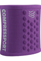 COMPRESSPORT potítko - 3D.DOTS - fialová/bílá