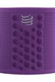 COMPRESSPORT potítko - 3D.DOTS - fialová/bílá