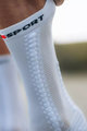 COMPRESSPORT Cyklistické ponožky klasické - PRO RACING V4.0 BIKE - bílá