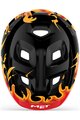 MET Cyklistická přilba - HOORAY - černá/červená