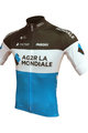 ROSTI Cyklistický dres s krátkým rukávem - AG2R 2018 - modrá/bílá/černá