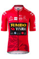 AGU Cyklistický dres s krátkým rukávem - LA VUELTA WINNER '20 - červená