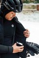 AGU Cyklistická zateplená bunda - DEEP WINTER HEATED - černá