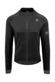 AGU Cyklistická zateplená bunda - ESSENTIAL WINTER - černá