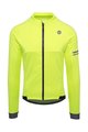 AGU Cyklistická zateplená bunda - ESSENTIAL WINTER - žlutá