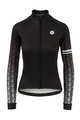 AGU Cyklistická zateplená bunda - GRADIANT TREND LADY - bílá/černá