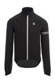 AGU Cyklistická zateplená bunda - ESSENTIAL RAIN - černá