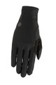 AGU Cyklistické rukavice dlouhoprsté - RACEDAY WINDPROOF - černá