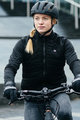 AGU Cyklistická zateplená bunda - LED WINTER HEATED W - černá