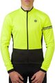 AGU Cyklistická zateplená bunda - WINTER ESSENTIAL - černá/žlutá