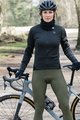 AGU Cyklistická zateplená bunda - WINTER ESSENTIAL W - černá