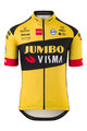 AGU Cyklistický dres s krátkým rukávem - JUMBO-VISMA 2020 - žlutá/černá