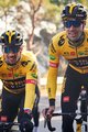 AGU Cyklistický dres s dlouhým rukávem letní - JUMBO-VISMA 2022 - žlutá/černá