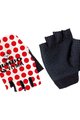 AGU Cyklistické rukavice krátkoprsté - JUMBO-VISMA 2022 - červená/bílá