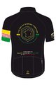 AGU Cyklistický dres s krátkým rukávem - JUMBO-VISMA 2022 - černá