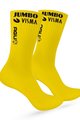 AGU Cyklistické ponožky klasické - JUMBO-VISMA 2022 - žlutá