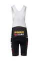 AGU Cyklistické kalhoty krátké s laclem - JUMBO-VISMA 23 KIDS - černá