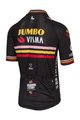 AGU Cyklistický dres s krátkým rukávem - JUMBO-VISMA TRIPLE VICTORY 2023 - černá