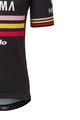AGU Cyklistický dres s krátkým rukávem - JUMBO-VISMA TRIPLE VICTORY 2023 - černá