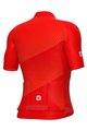 ALÉ Cyklistický dres s krátkým rukávem - WEB PR-E - červená