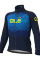 ALÉ Cyklistická zateplená bunda - SUMMIT DWR - světle modrá/modrá