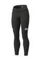 ALÉ Cyklistické kalhoty dlouhé bez laclu - BLEND LADY WINTER - bílá/černá