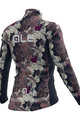 ALÉ Cyklistický zimní dres a kalhoty - AMAZZONIA LADY WNT - modrá/černá/fialová
