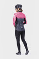 ALÉ Cyklistická zateplená bunda - PR-S GRADIENT LADY - černá/růžová