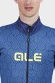 ALÉ Cyklistická zateplená bunda - SOLID CROSS - modrá