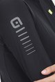 ALÉ Cyklistický dres s dlouhým rukávem zimní - R-EV1 WARM RACE - černá
