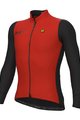 ALÉ Cyklistická zimní bunda a kalhoty - FONDO 2.0 + WINTER - červená/černá
