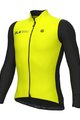 ALÉ Cyklistická zateplená bunda - FONDO 2.0 PRAGMA - žlutá/černá