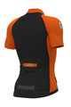 ALÉ Cyklistický dres s krátkým rukávem - KLIMA - oranžová/černá