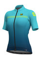ALÉ Cyklistický dres s krátkým rukávem - FADE LADY - modrá
