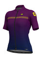 ALÉ Cyklistický dres s krátkým rukávem - FADE LADY - fialová
