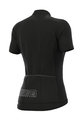 ALÉ Cyklistický dres s krátkým rukávem - COLOR BLOCK LADY - černá