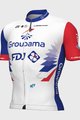 ALÉ Cyklistický dres s krátkým rukávem - GROUPAMA FDJ 2022 - červená/modrá/bílá