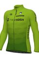 ALÉ Cyklistický zimní dres a kalhoty - SLOVENIA NATIONAL 22 - modrá/zelená