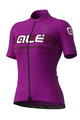 ALÉ Cyklistický dres s krátkým rukávem - CRYSTAL LADY - fialová