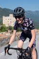 ALÉ Cyklistický krátký dres a krátké kalhoty - FIORI LADY - modrá/fialová