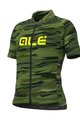 ALÉ Cyklistický dres s krátkým rukávem - ROCK KIDS - zelená