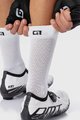 ALÉ Cyklistické ponožky klasické - TEAM  - bílá