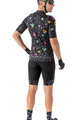 ALÉ Cyklistický dres s krátkým rukávem - VERSILIA - černá
