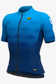 ALÉ Cyklistický dres s krátkým rukávem - MAGNITUDE - světle modrá/modrá