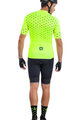 ALÉ Cyklistický dres s krátkým rukávem - STARS - žlutá