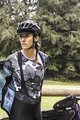 ALÉ Cyklistické triko s krátkým rukávem - GARDEN LADY - bílá