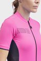 ALÉ Cyklistický dres s krátkým rukávem - COLOR BLOCK LADY - růžová