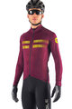 ALÉ Cyklistický dres s dlouhým rukávem letní - WARM AIR SUMMER - fialová